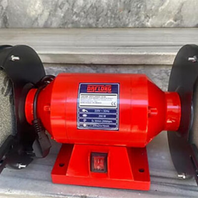 Daflong Profesyonel Sanayi Tipi Traşlama Çarkı Taş Motoru 200 mm