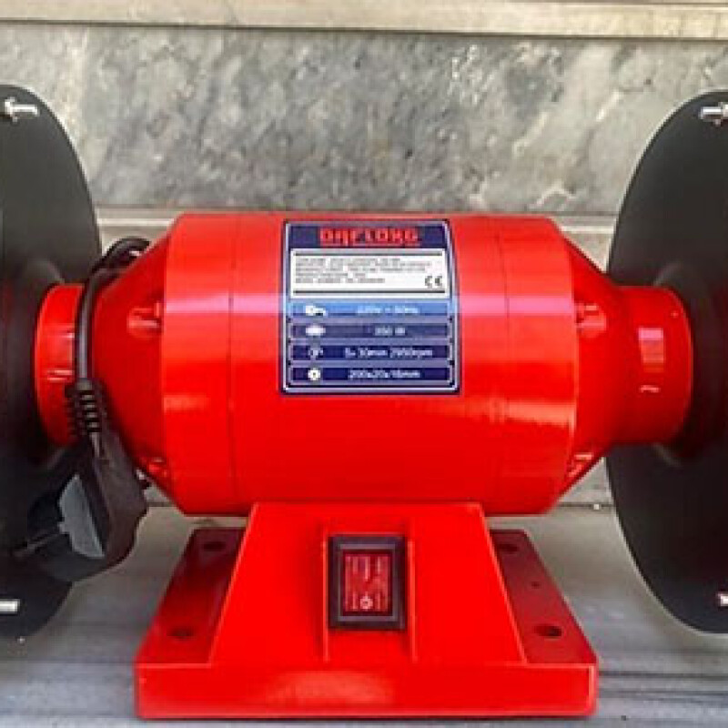 Daflong Profesyonel Sanayi Tipi Traşlama Çarkı Taş Motoru 200 mm